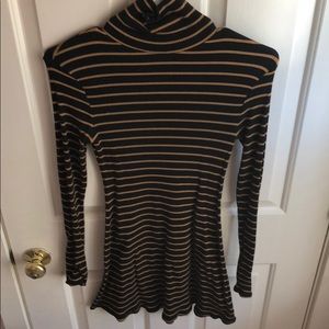 Fitted striped urban outfitters dress